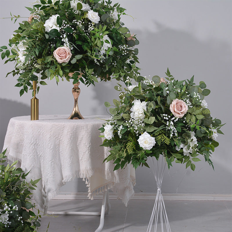 TOPTEN FB005 Artificial Flower Centerpiece for Wedding Event Decoration