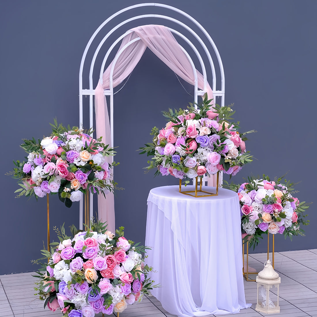 TOPTEN FB014 artificial flower ball for wedding event decorations