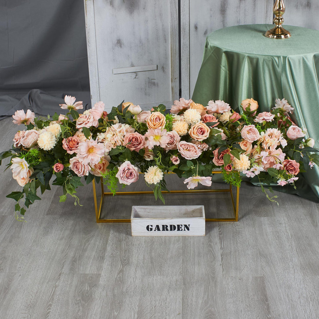TOPTEN FB004 Artificial Flower Centerpiece for Wedding Event Decoration