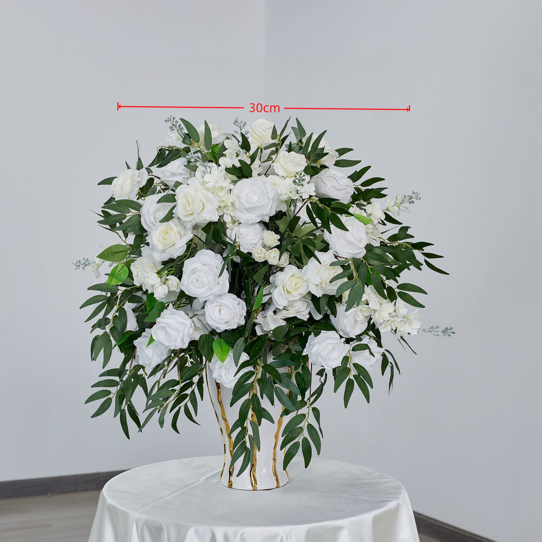 TOPTEN FB002 Artificial Flower Centerpiece for Wedding Event Decoration