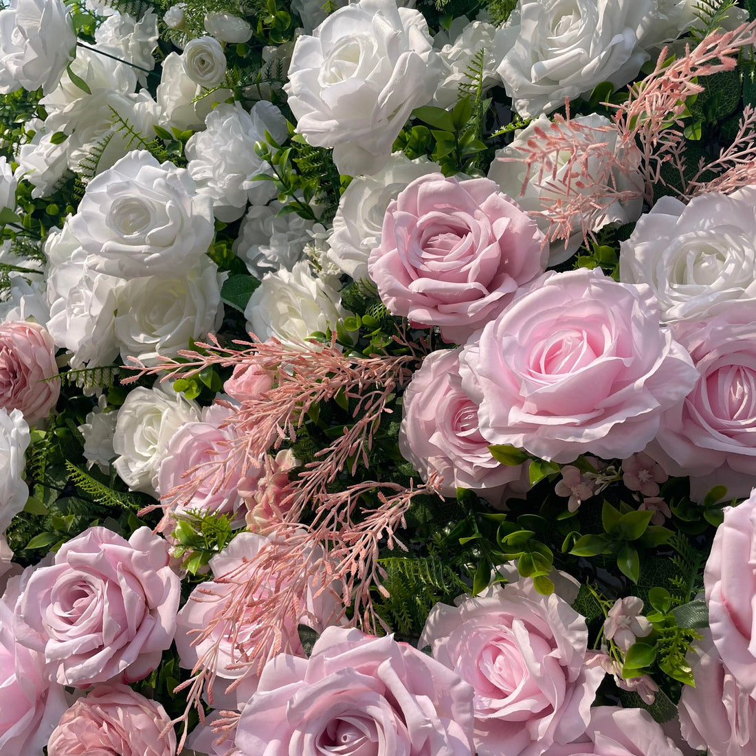 TOPTEN FW006 artificial flower wall 8*8ft for wedding party event decoration