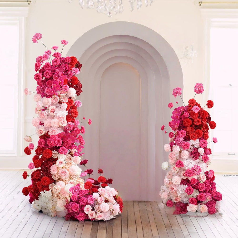 TOPTEN BG003 Background Artificial Arch Flower for Wedding&Events Decor