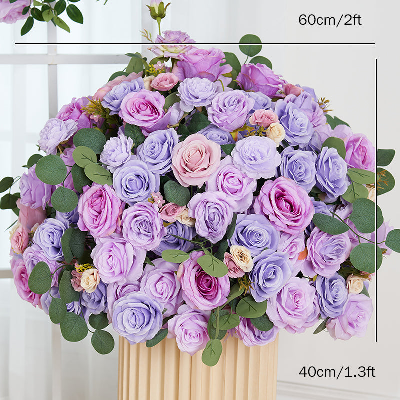 TOPTEN FB018 Artificial Flower Centerpiece for Wedding Event Decoration